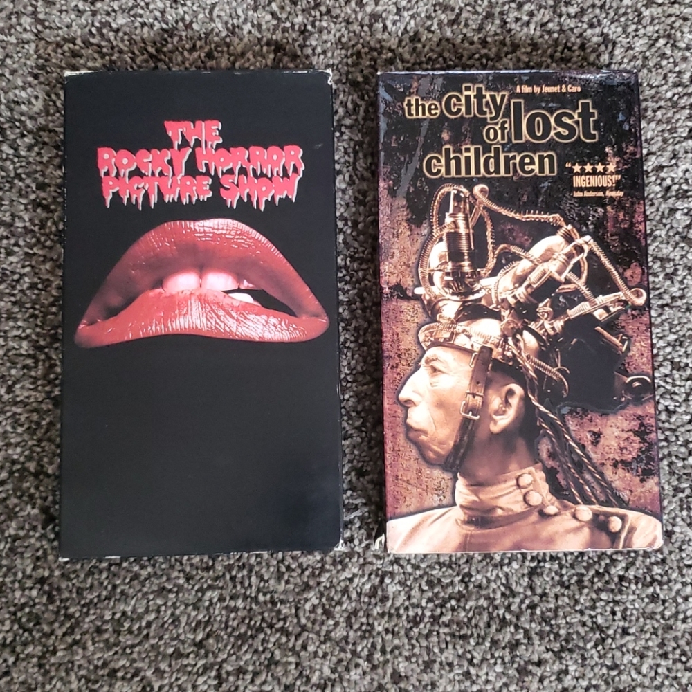 2 Horror VHS The Rocky Horror Picture Show